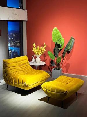 China Ocio Sofa Chair Fabric Living Room Chaise Longue Customized del terciopelo en venta
