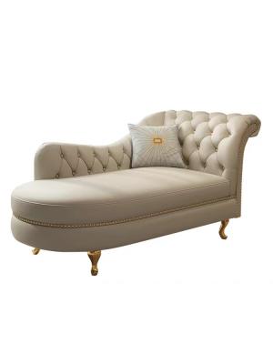 Chine Chaise moderne de canapé de princesse Chair Leather Bedroom de meubles d'hôtel de luxe à vendre