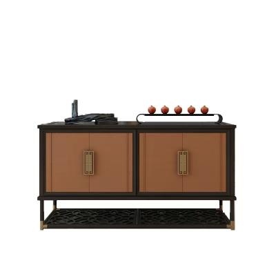 China Solid Wood Luxury Sideboard Cabinets Custom Sideboard Storage Cabinet for sale