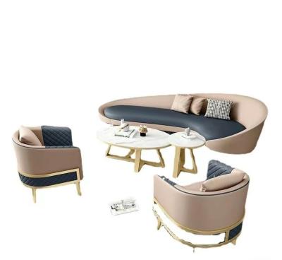 China Hotel Restaurant Modern Curved Sectional Sofa Custom for sale