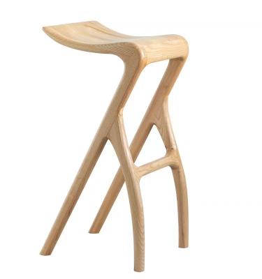 Chine Tabouret en bois solide d'hôtel de table basse de chaise moderne de café haut à vendre