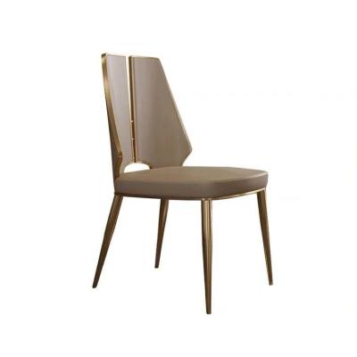 China Modernes helles Luxusgewebe-Polsterungs-Stuhl-Gewebe gepolsterte Küchen-Stühle zu verkaufen