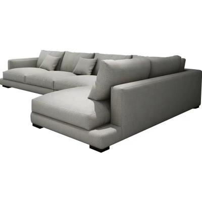 China Tela seccional práctica Sofa Bed de encargo en forma de L en venta