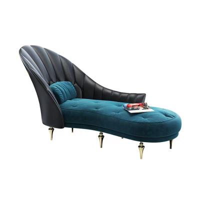 Chine Sofa Bed Leather Velvet Recliner fait sur commande post-moderne Sofa Chair à vendre