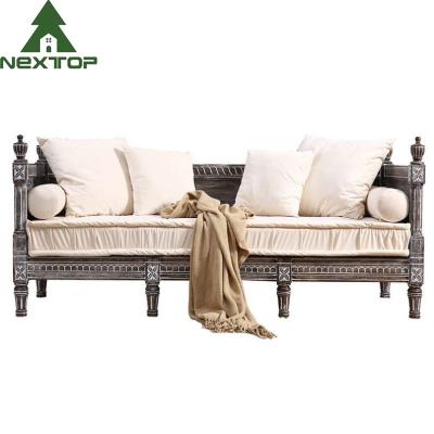 中国 ヨーロッパのレトロ様式の方法上限の高貴なソファーの注文のホテルの部屋の家具 販売のため