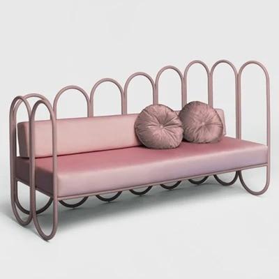 China Minimalist Design Hotel Room Shoe Change Sofa Bed End Stool Furniture OEM for sale