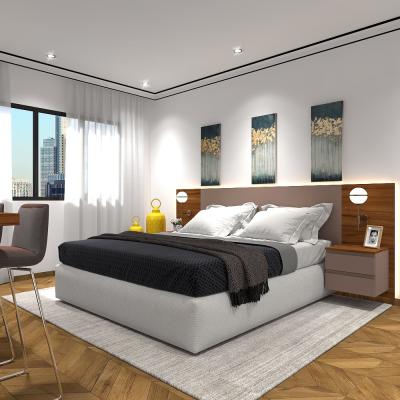 Chine Full Furnished Exquisite 5 Star Luxury Hotel Room Furniture Sets Customization à vendre