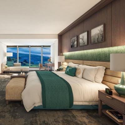China High Standard Hotel Bedroom Furniture Hotel Presidential Suite Full Set zu verkaufen