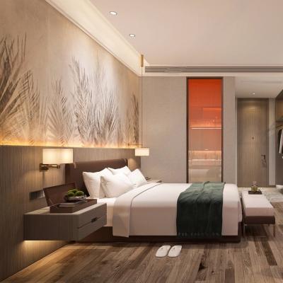 China Brand Star Hotel Bedroom Furniture Refurbishment Sample Room Furniture Full Set Customized zu verkaufen
