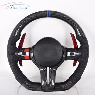 China Personal Customization Bmw Carbon Fiber Steering Wheel Sports Car 350mm for sale