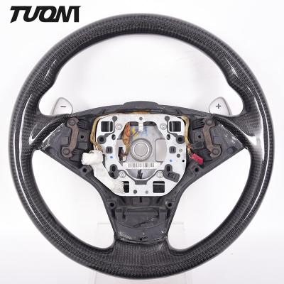 China 2022 New Custom Carbon Fibre Bmw Steering Wheel Toray Twill 350mm for sale