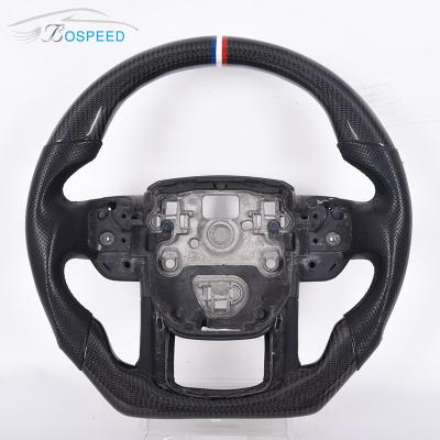 China Twill Black Leather Land Rover Steering Wheel Easy Installation Customization for sale