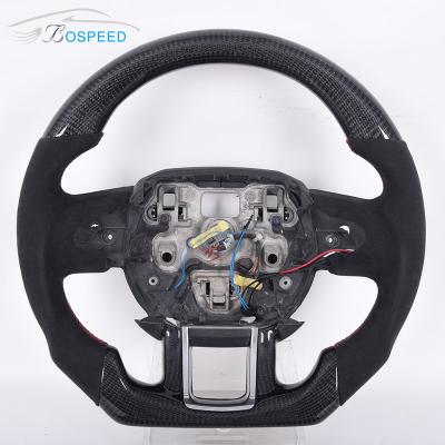 China Black Leather Alcantara Land Rover Steering Wheel Ring Defender 90 Removable for sale
