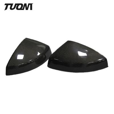 China Audi B9 A4 S4 A5 S5 RS5 Real Carbon Fiber Mirror Cover Car Rearview Sports for sale