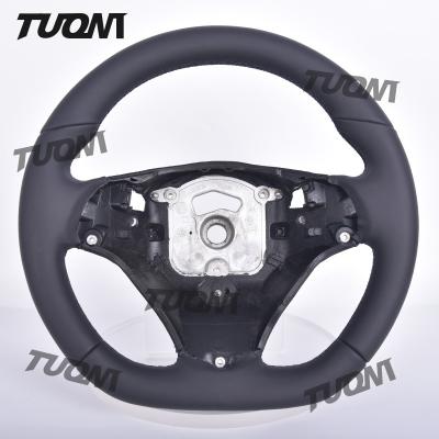 China High Durability Bmw Carbon Fiber Steering Wheel with Flat Bottom and Ergonomic Grip for sale