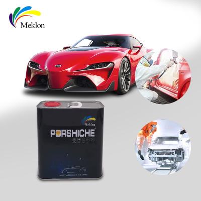 China Transparent Car Paint Thinner Glossy Finish Chemical Resistant for sale