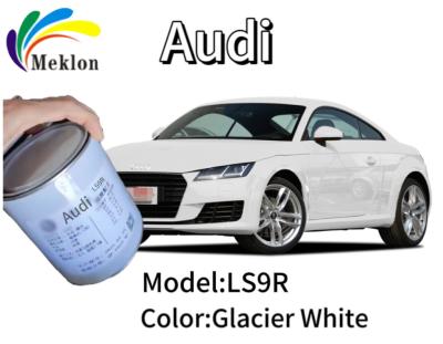 Китай Стабильная безвредная готовая смешанная автомобильная краска, влагостойкая Audi Glacier белая краска продается