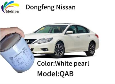 China Witte parel auto kleur verf Vochtvrij Glanzend Afwerking UV-bestendige Te koop