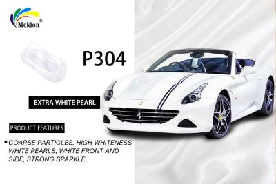 China SGS Harmless Pearl White Automotive Paint , Glossy Pearl White Spray Paint For Car for sale