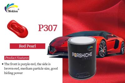 China Scratch Resistant Car Pearl Paint Durable Mildewproof Red Color for sale