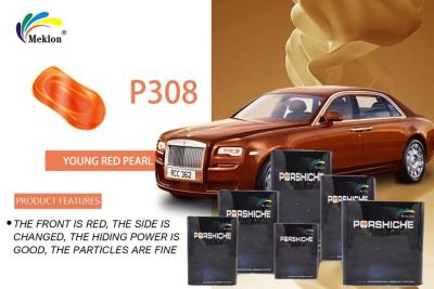 China Practical Waterproof Pearl Auto Paint , Anti Scratch Metallic Paint Repair for sale