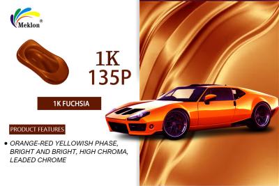 중국 오렌지 붉은 아크릴 선명한 코트 자동차 페인트 방수 비독성 판매용