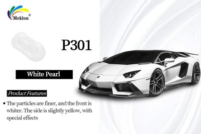 China MSDS Metallic Car Pearl Paint White Practical Mildew Resistant for sale