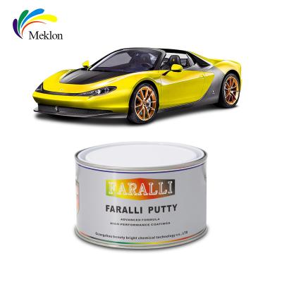 China ISO9000 Polyester Auto Body Filler Putty For Car Repair Odorless Waterproof for sale
