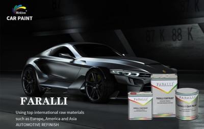 China Stable Glossy Clear Top Coat Car Paint , Mildew Resistant Auto Repair Paint for sale
