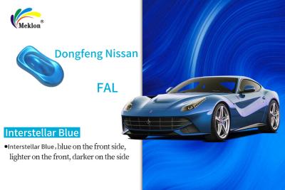 China Dongfeng Nissan's Ready Mixed Car Paint Interstellair Blauw KAC-CODE Te koop