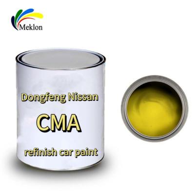 China Dongfeng Nissan CMA Amber Gold Refinish Car Paint Good Durability for sale