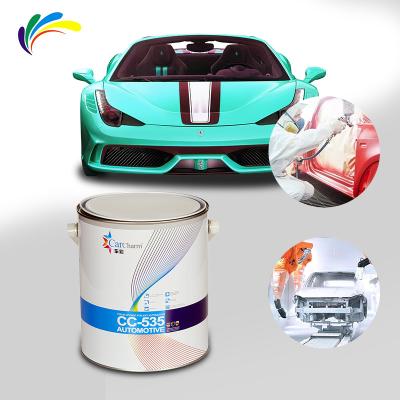 China 1K Auto Body Refinish Car Paint Good Covering Power Transparent Blue for sale