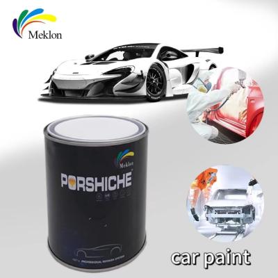 China Smooth Glossy White Auto Paint , Durable Acrylic Automotive Spray Paint for sale