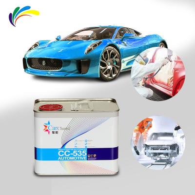 China MSDS Auto Refinish Paint High Solid Color 2K Car Refinish High Gloss Paint for sale