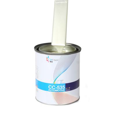 China Long Lasting Car Paint Basecoat 1K Young Green Pearl Basecoat for sale