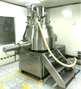 China Estructura horizontal de mezcla de alta velocidad del cilindro de la máquina de granulación de la tableta en venta