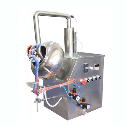 China Nuts Chocolate Candy Tablet Coating Machine For Manufacturing Plant for sale