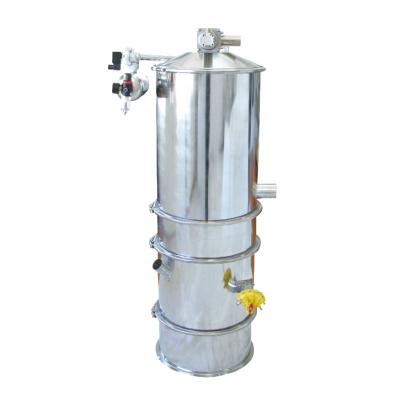 China Stainless Steel  Vertical Screw Feeder Using Pneumatic Vacuum Pump for sale