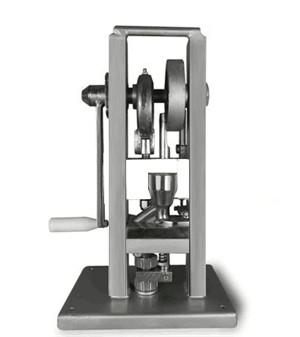China Small Desktop Type  Manual Single Punch Tablet Press Machine Hand - Operated for sale
