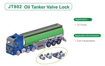 China Smart Diesel Fuel Oil Tank Valve Lock With Remote Control Oil Theft Prevention for sale