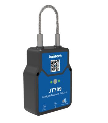 China Bluetooth LoRa GPS Tracking Padlock Valve Lock 4500mAh Industrial Plastic for sale
