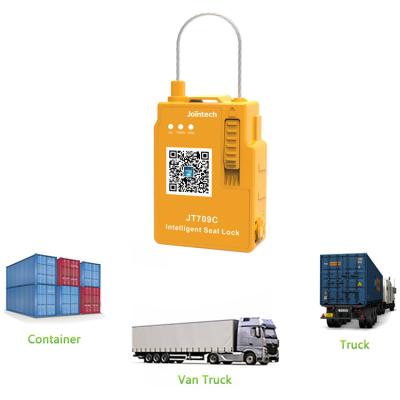China Smart GPS Electronic Padlocks Trucks Container Tracking Digital Security Seal Lock for sale