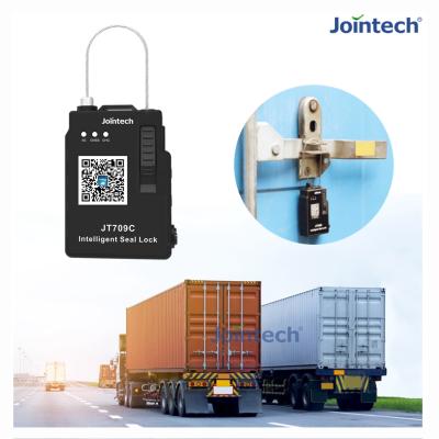 China JT709C Intelligent Bluetooth 4G GPS Global Tracking Electronic Seal Tracker for sale