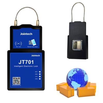 China Jointech JT701 Custom Electronic Padlock GPRS Remote Tracking / Locking / Unlocking for sale