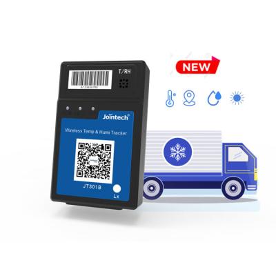 China Jointech 4G Wireless Cold Chain Cargo Temperature Humidity Sensor GPS Tracker for sale