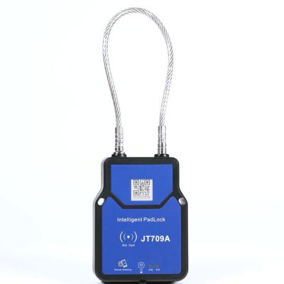 China Jointech JT709A Real-time Location Tracking and Geofencing Container GPS Tracking Padlock for sale