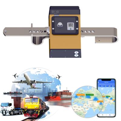 China Jointech 4g Cargo Container Tracking Padlock Remote Unlock GPS Container E-Lock for sale