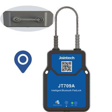China Waterproof IP65 Mini Bluetooth Padlock , 3.7V GPS Tracking Lock for sale