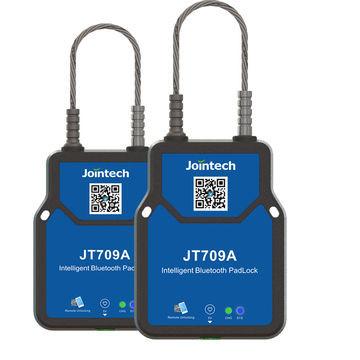 China FCC Jointech Electronic Smart Bluetooth Padlock For Container for sale