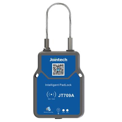 China ISO9001 SMS RFID Gps Tracking Padlock IP67 4500mAh Waterproof GPS Container Lock for sale